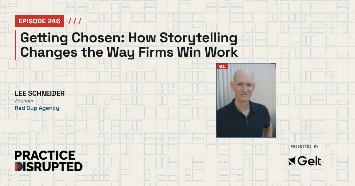 Practice Disrupted episode 246, Getting Chosen, with Lee Schneider